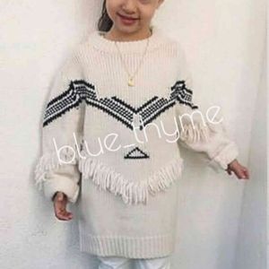 Zara KIDS Fringe Knit